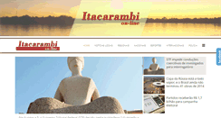 Desktop Screenshot of itacarambionline.com.br